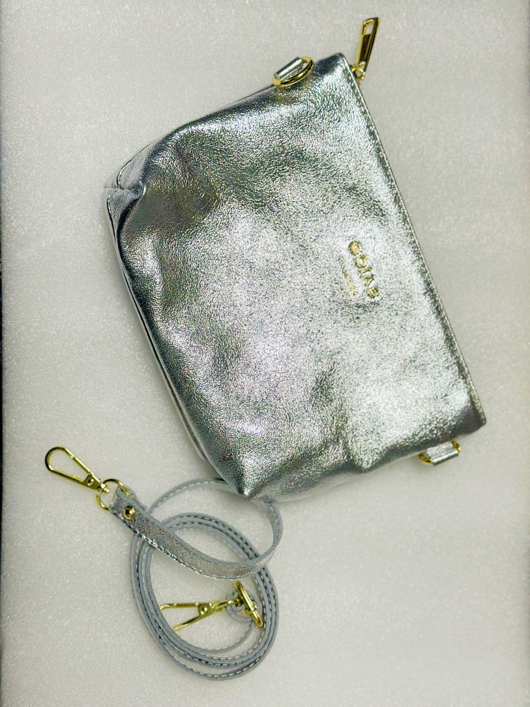 Sparkling large pouch ( with strap)